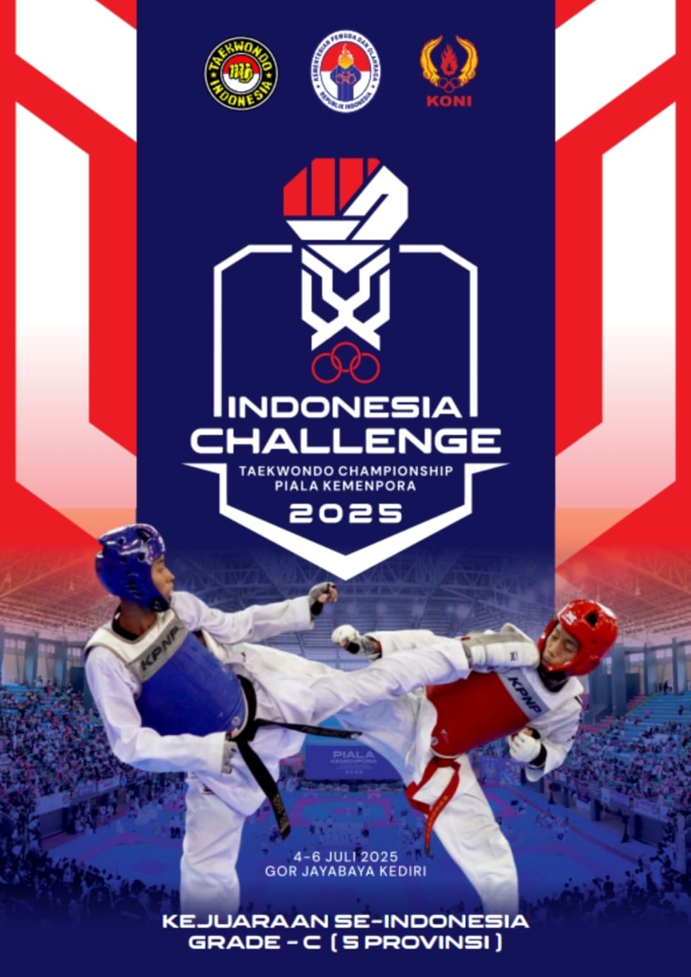 Ajang Pertarungan Prestasi Taekwondo di Tanah Air Taekwondo Indonesia Dojang sdkanisiussengkan